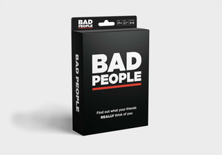 Dyce Games - BAD PEOPLE | ON-THE-GO EDITION: Tuck Box Adult Party Game
