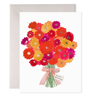 E. Frances Paper - Birthday Bouqet Greeting Card