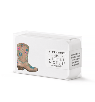 E. Frances Paper - Cowboy Boot Little Notes® – Boxed Set of 85 Mini Note Cards