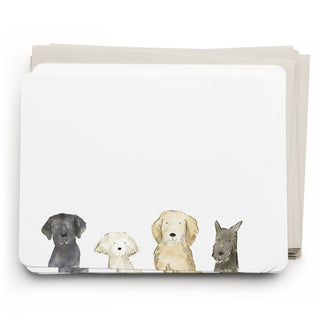 E. Frances Paper - Dog Days Flat Notes (Boxed Set of 8) | Notecards Stationery