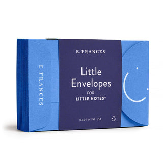 E. Frances Paper - Little Notes® Envelopes - Ocean - Set of 20