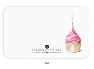 E. Frances Paper - Pink Cupcakes Little Notes®