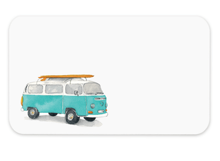 E. Frances Paper - Surf Bus Little Notes®