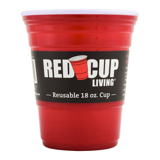 Red Cup Living - Red Cup Living Reusable Beverage Cup, 18-Ounce, BPA Free