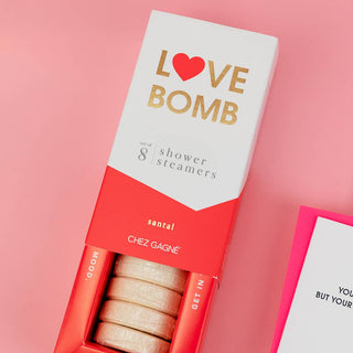 Chez Gagné - Love Bomb Shower Steamers - Santal