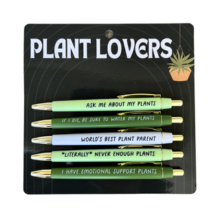 FUN CLUB - Plant Lovers Pen Set (funny christmas, stocking stuffer