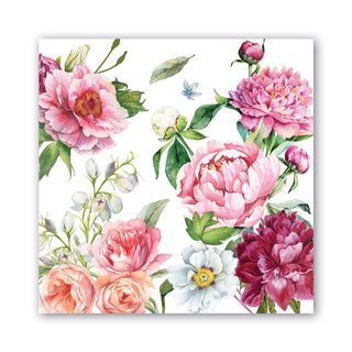 Michel Design Works Blush Peony Cocktail Napkins