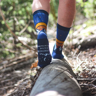 Lavley - I'd Rather Be In The Mountains Socks