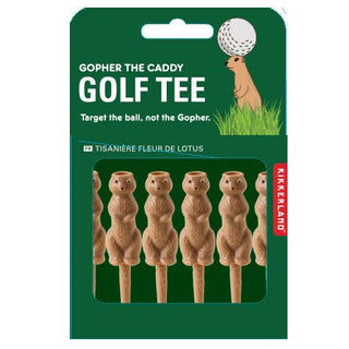Kikkerland Design Inc - Gopher the Caddy Golf Tee