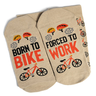 Lavley - Born To Bike, Forced To Work Socks