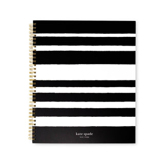 Kate Spade New York by Lifeguard Press - Large Spiral Notebook, Sarah Stripe