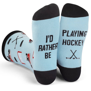 Lavley - I'd Rather Be Playing Hockey Socks