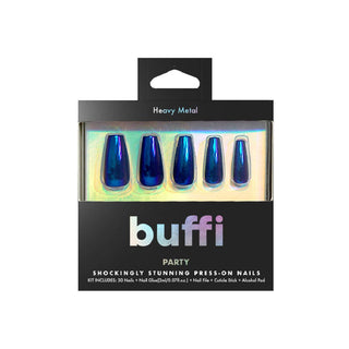 Kara Beauty - BUFFI PRESS-ON NAILS - HEAVY METAL