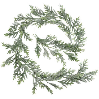 72" Artificial Frosted Frasier Fir Garland
