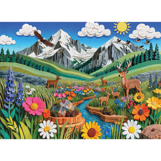 Final Piece Puzzles - No. 25 - Alpine Meadow - 1000 Piece