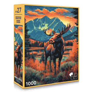 Final Piece Puzzles - No. 27 - Mountain Moose