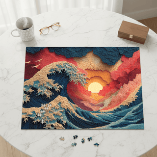 Final Piece Puzzles - No. 2 - Great Wave - 1000 Piece