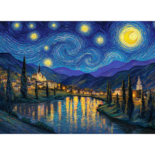 Final Piece Puzzles - No. 24 - Starry Valley - 1000 Piece