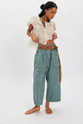 Free People Costa Straight Harem Pants