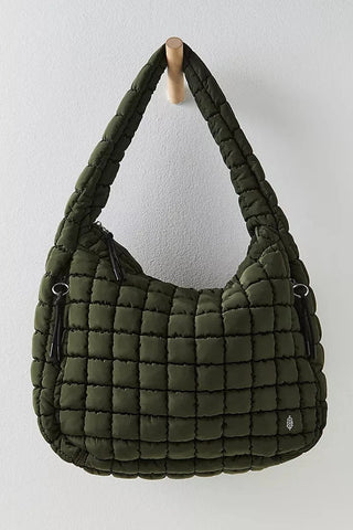 Free People Movement Quilted Carryall Bag - Seagrass