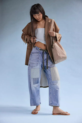 Free People - We The Free Truest Blue Moxie Denim Jeans
