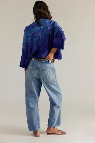 Free People - We The Free Truest Blue Moxie Denim Jeans