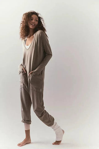 Free People Movement Hot Shot Long-Sleeve Onesie