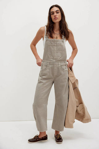 Free People - We The Free Good Luck Barrel Overalls