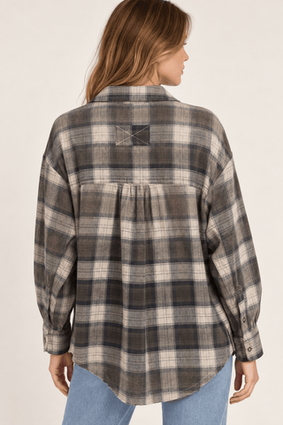 Free People Alexi Plaid Shirt