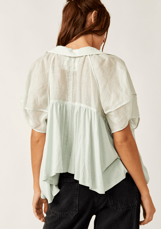 Free People Sunray Babydoll Top
