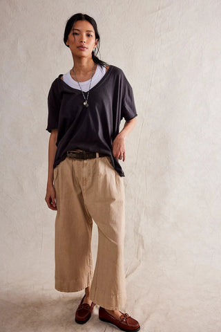 Free People - We The Free Nina V-Neck Tee