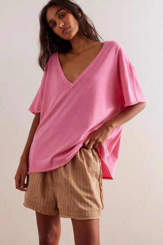 Free People - We The Free Nina V-Neck Tee