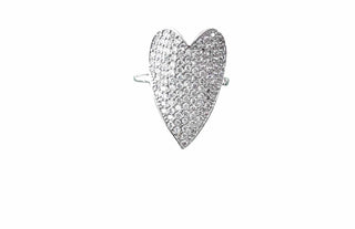 Gemelli - Big Heart Ring: Gold