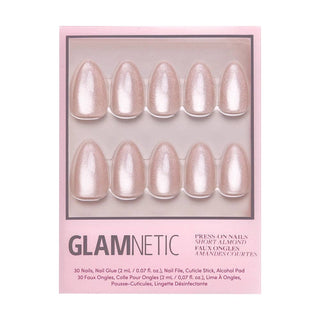 short almond nude velvet gloss