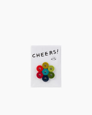Graf Lantz Wine-Ote's Merino Wool Felt Wine Marker Note Card - Taryn x Philip Boutique