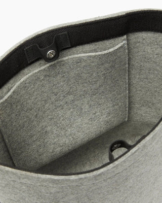 Campus Merino Wool Felt Tote - Rose Quartz