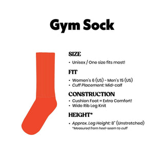Gumball Poodle - Middle Child Gym Crew Socks