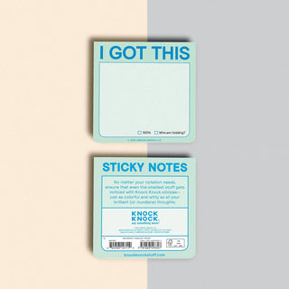 Hachette Book Group - I Got This Sticky Note