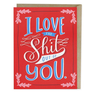 Hachette Book Group - Love the Shit Out Of You Card