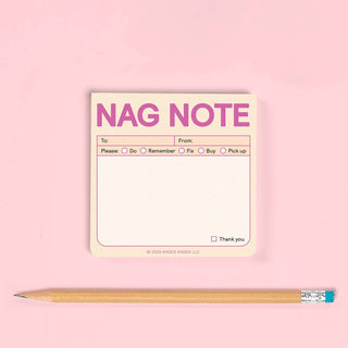 Hachette Book Group - Nag Note Sticky Notes (Pastel Version)
