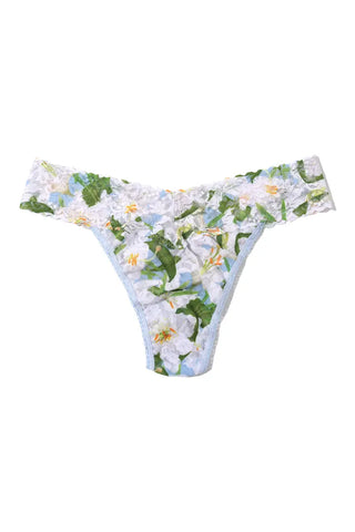 Hanky Panky Printed Signature Lace® Thong Absolute Lily