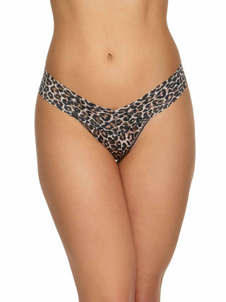 Hanky Panky Printed Signature Lace Low Rise Thong