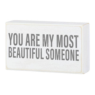 Box Art Sign- Beautiful