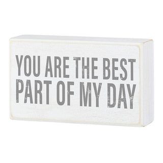 Box Art Sign- Best Part