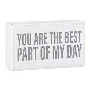 Box Art Sign- Best Part