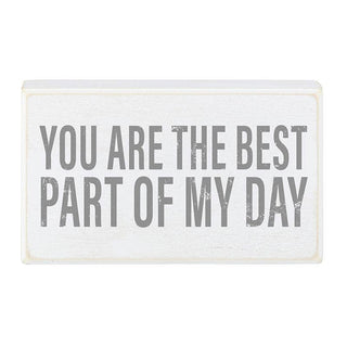 Box Art Sign- Best Part