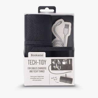 if USA - Bookaroo Travel Tech Tidy: Charcoal