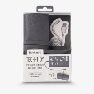 if USA - Bookaroo Travel Tech Tidy: Charcoal