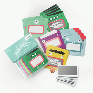 Inklings Paperie - Scratch-off Lunchbox Notes - Monsters