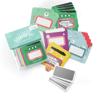 Inklings Paperie - Scratch-off Lunchbox Notes - Monsters